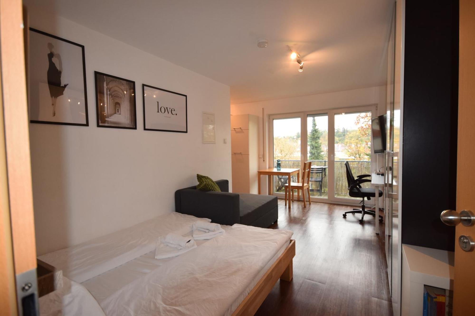 Nestwerk Komfort R23-12 - Balkon, Arbeitsplatz & Zentrumsnah Biberach an der Riß Kültér fotó