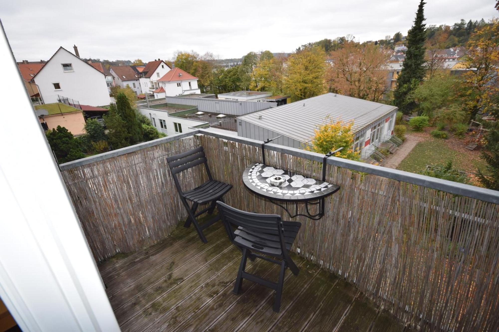 Nestwerk Komfort R23-12 - Balkon, Arbeitsplatz & Zentrumsnah Biberach an der Riß Kültér fotó